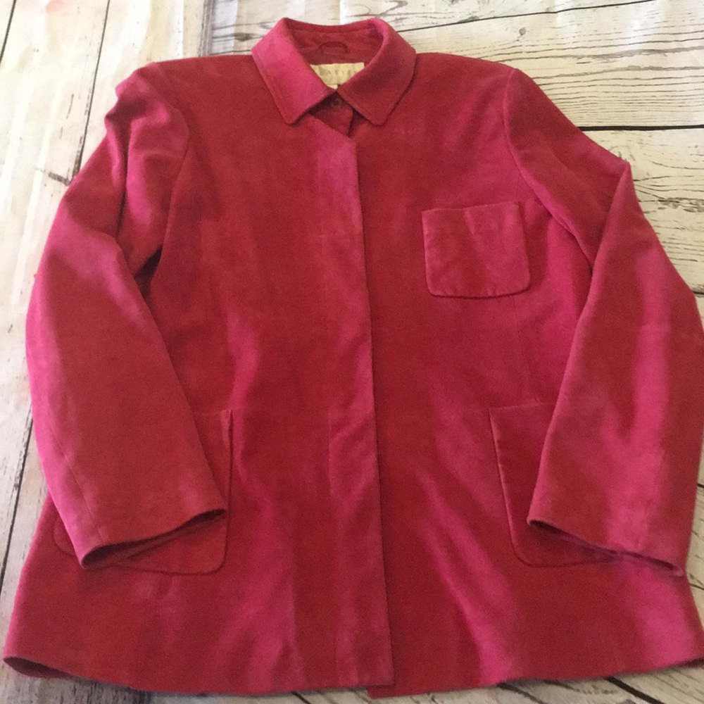 Doncaster rose suede jacket